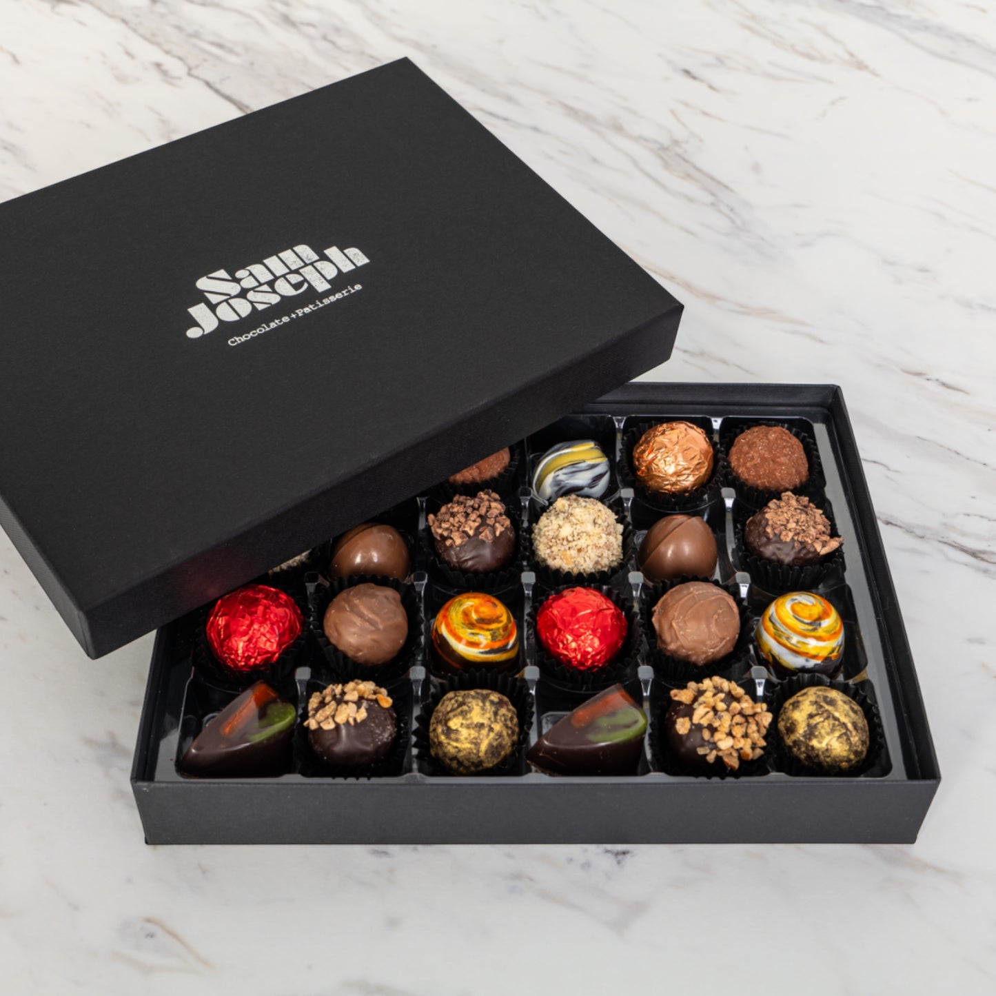Milk chocolate truffle selection | Sam Joseph Chocolates | Luxury Chocolates Online