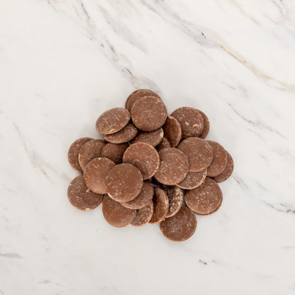 34% caramel milk chocolate buttons | Sam Joseph Chocolates | Luxury Chocolates Online