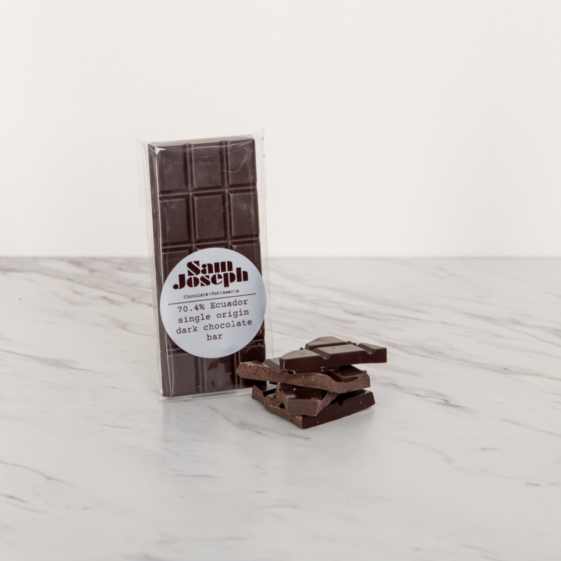Single origin Ecuador 70% dark chocolate bar | Sam Joseph Chocolates | Luxury Chocolates Online