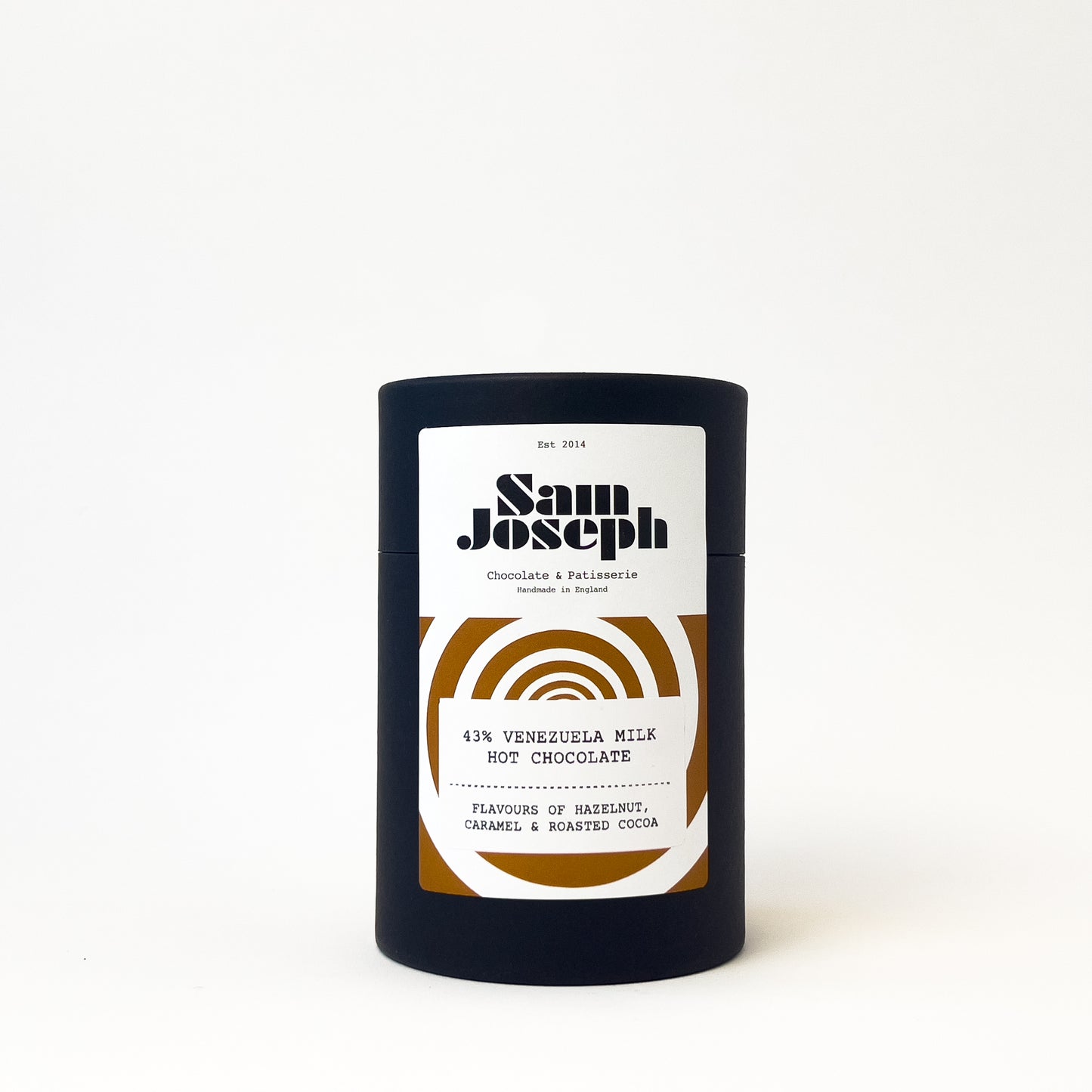 43% Venezuela milk hot chocolate | Sam Joseph Chocolates | Luxury Chocolates Online Sam Joseph Chocolates