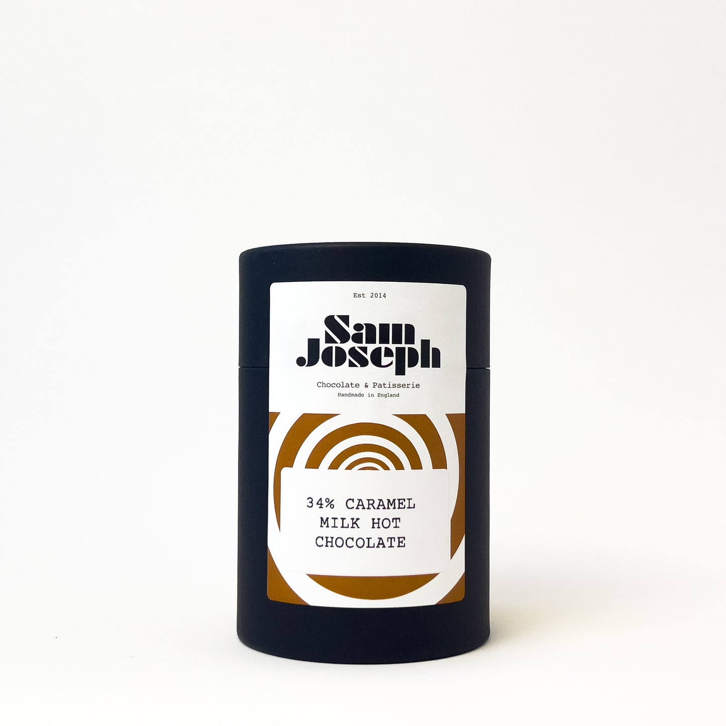 Caramel milk hot chocolate powder | Sam Joseph Chocolates | Luxury Chocolates Online Sam Joseph Chocolates