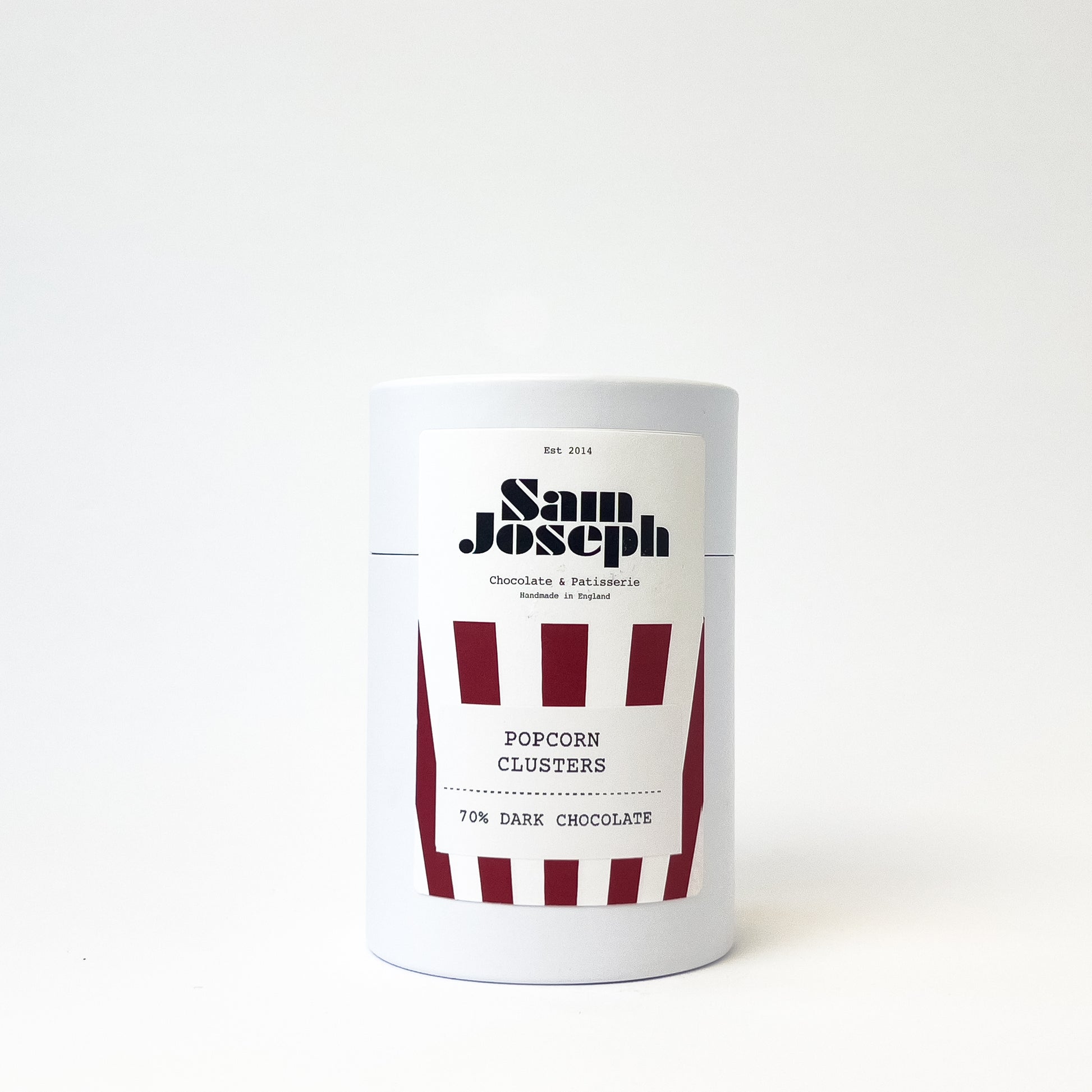 Dark chocolate popcorn clusters | Sam Joseph Chocolates | Luxury Chocolates Online  Sam Joseph Chocolates