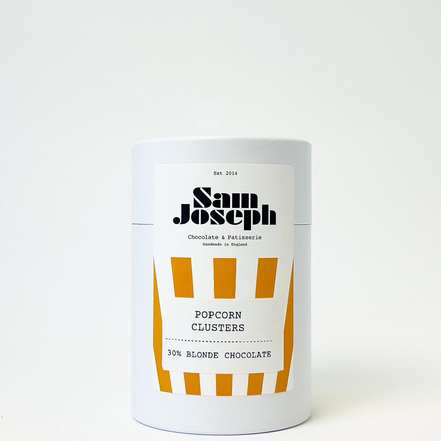 Blonde chocolate popcorn clusters | Sam Joseph Chocolates | Luxury Chocolates Online  Sam Joseph Chocolates