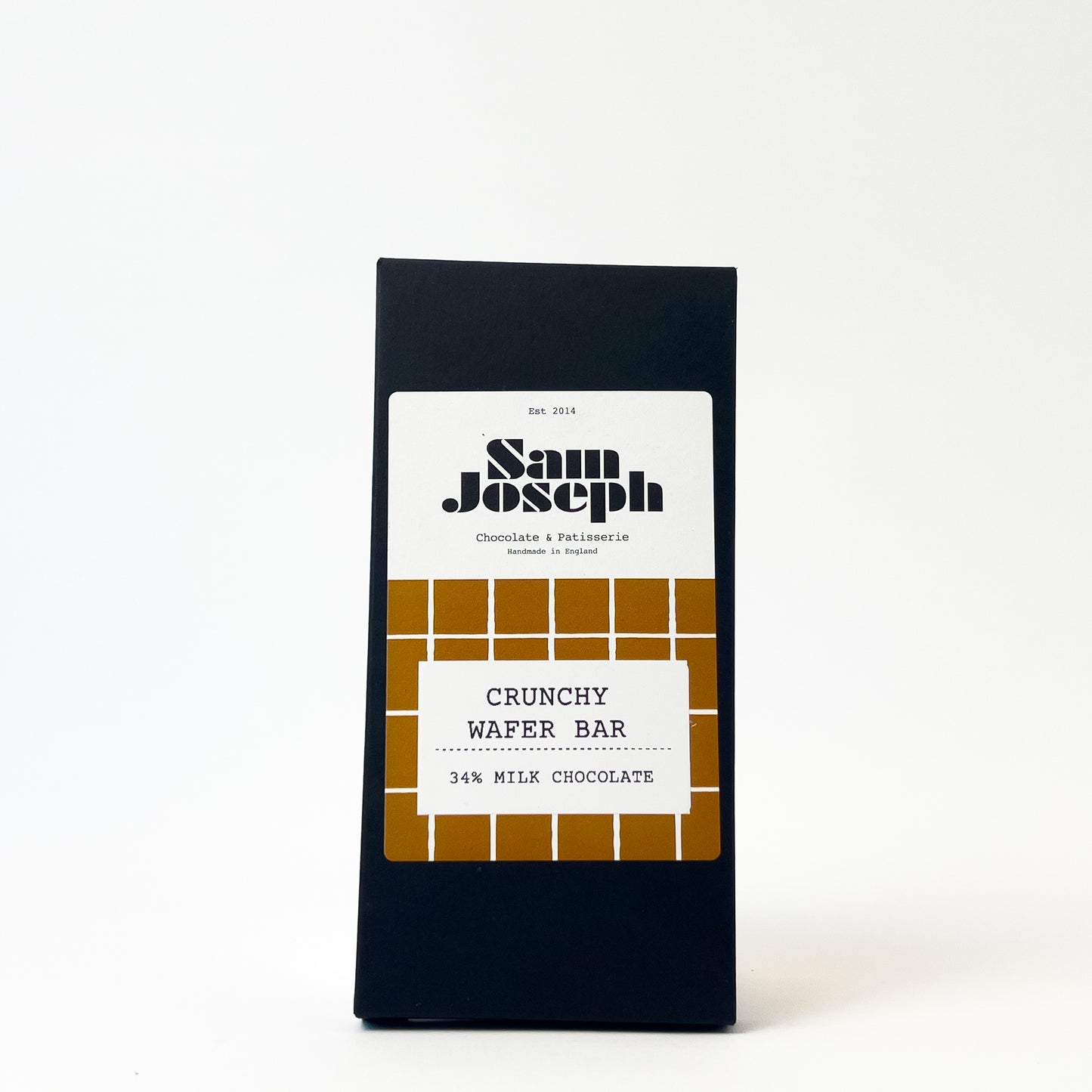 Crunchy milk chocolate bar | Sam Joseph Chocolates | Luxury Chocolates Online  Sam Joseph Chocolates