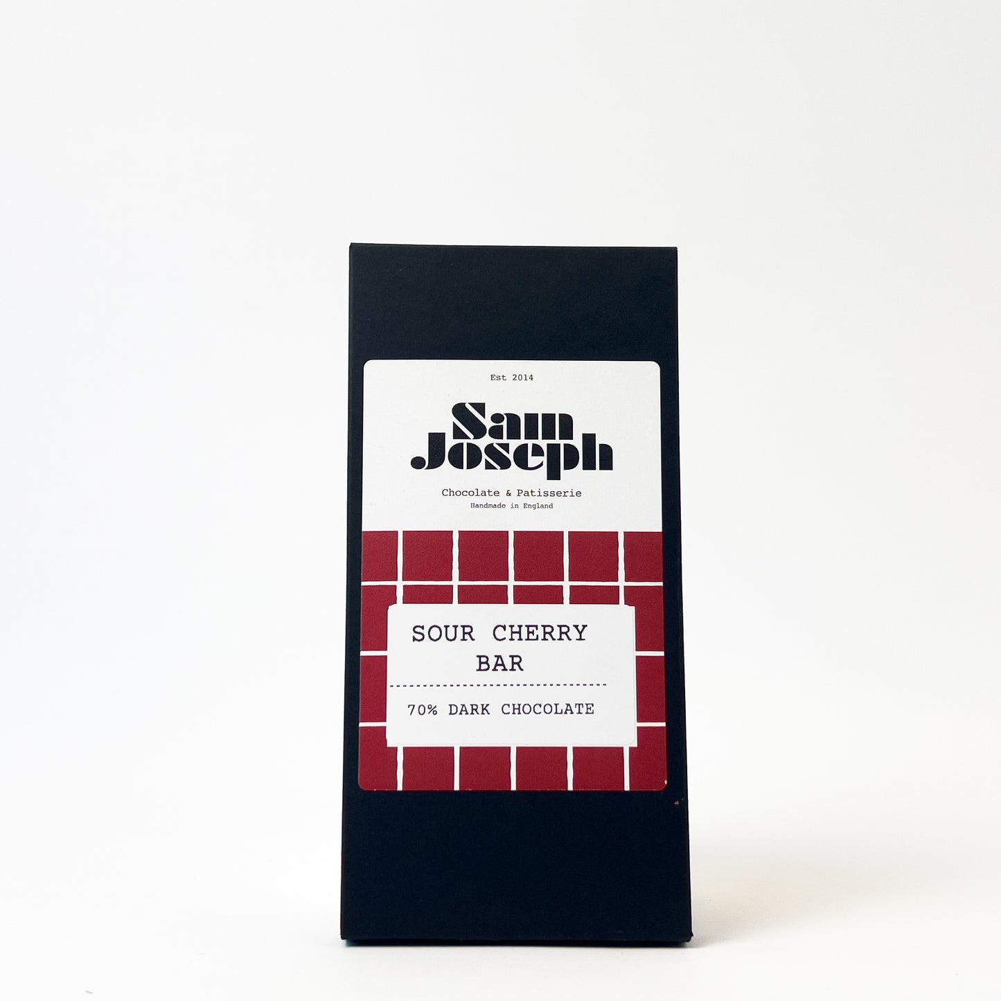 Sour cherry & dark chocolate bar | Sam Joseph Chocolates | Luxury Chocolates Online  Sam Joseph Chocolates
