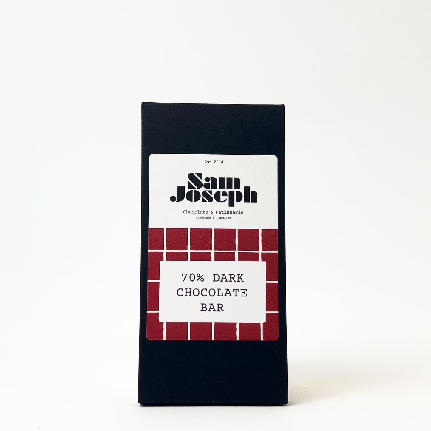 70% Dark chocolate bar | Sam Joseph Chocolates | Luxury Chocolates Online  Sam Joseph Chocolates