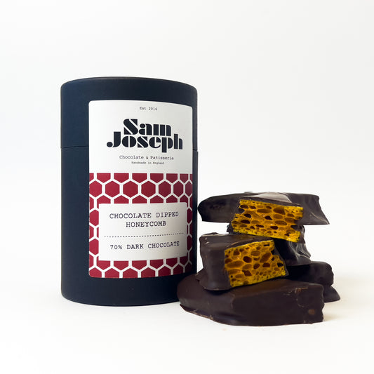 Dark chocolate honeycomb | Sam Joseph Chocolates | Luxury Chocolates Online  Sam Joseph Chocolates
