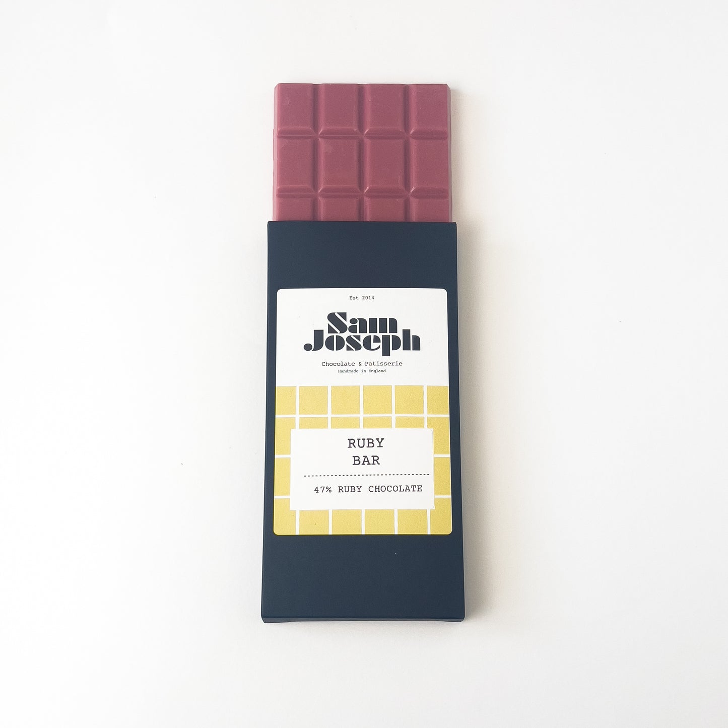 Ruby chocolate bar | Sam Joseph Chocolates | Luxury Chocolates Online  Sam Joseph Chocolates