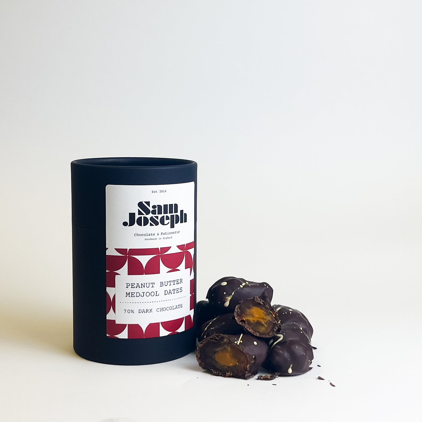 Peanut butter medjool dates | Sam Joseph Chocolates | Luxury Chocolates Online  Sam Joseph Chocolates