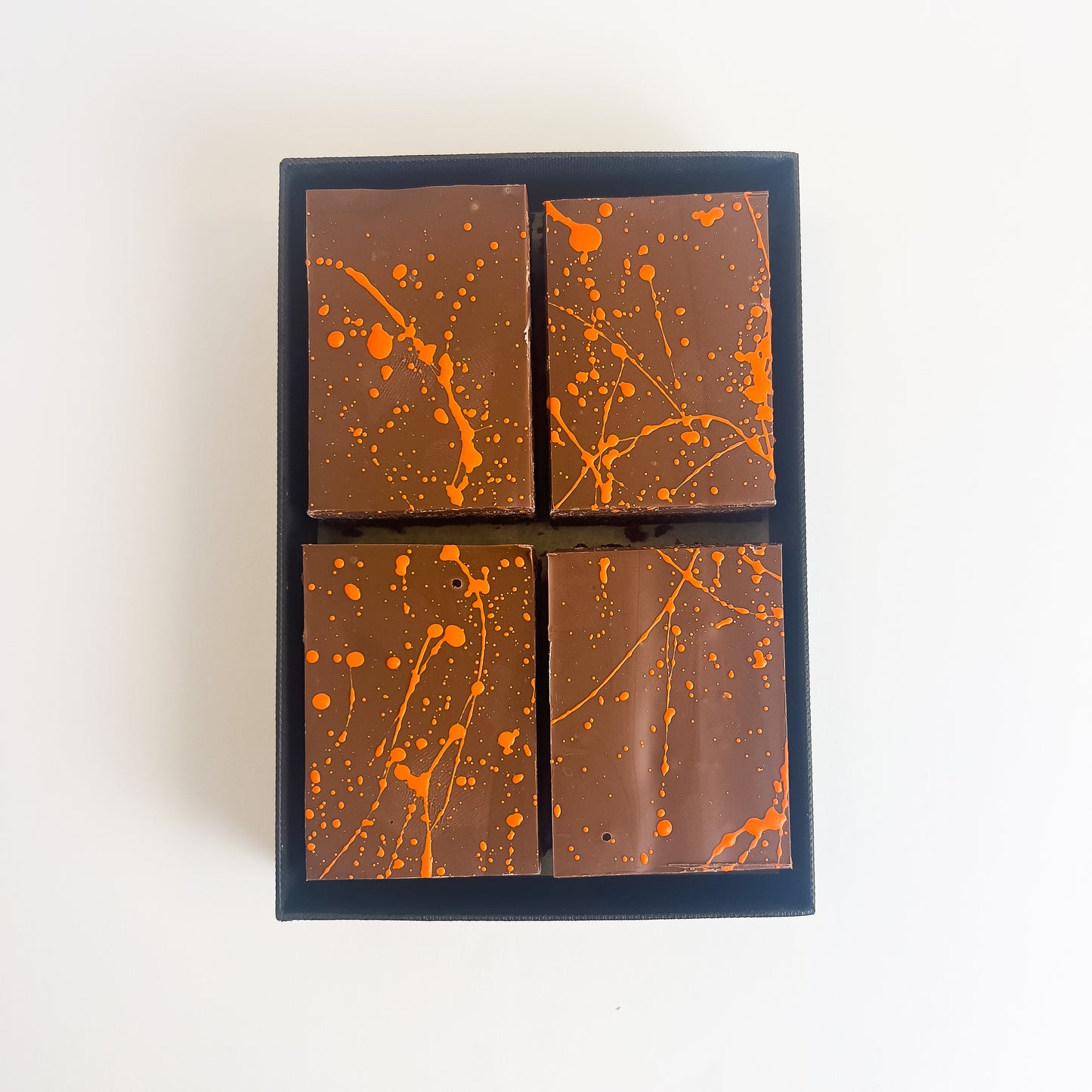 Milk chocolate orange brownies