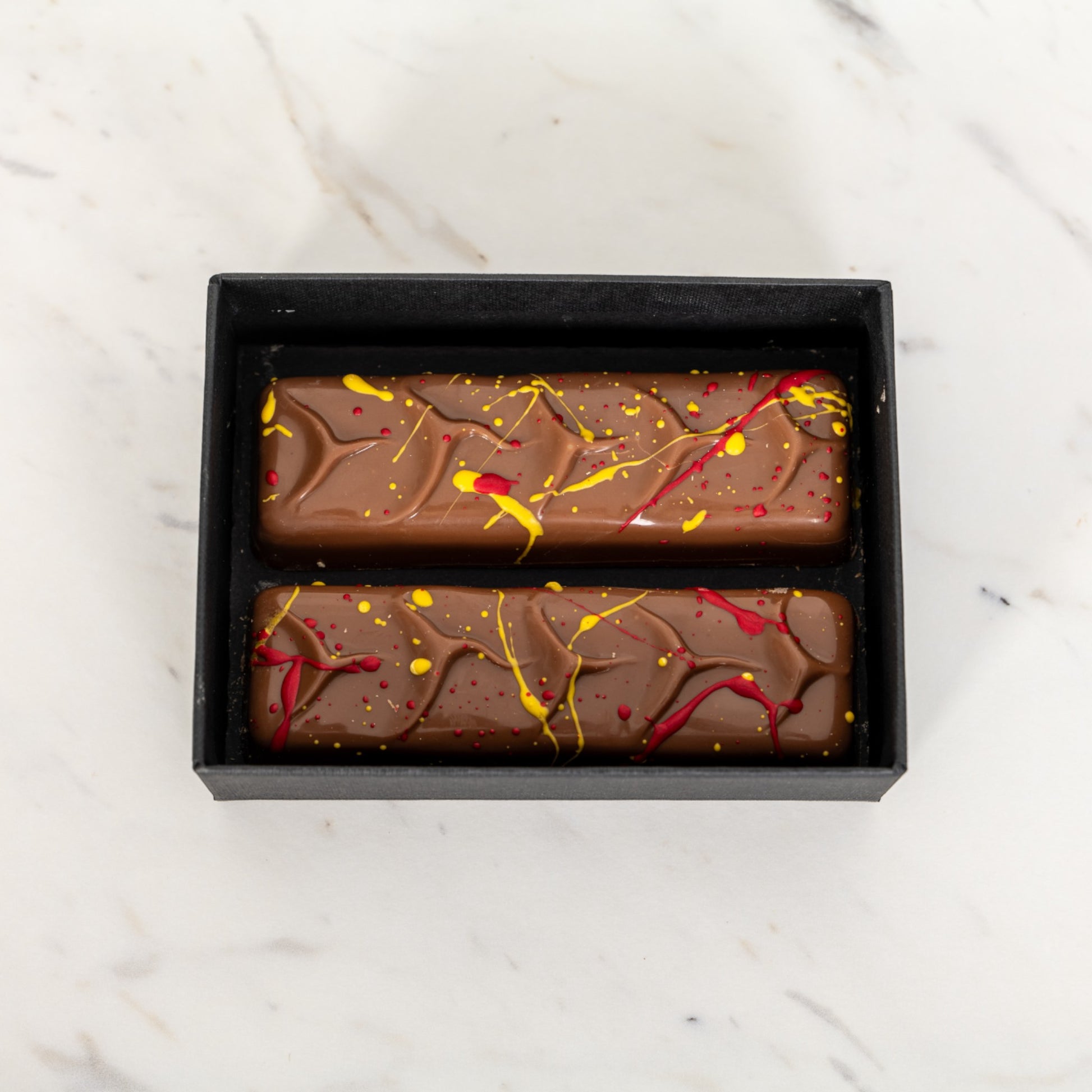 Raspberry Bakewell bars | Sam Joseph Chocolates | Luxury Chocolates Online