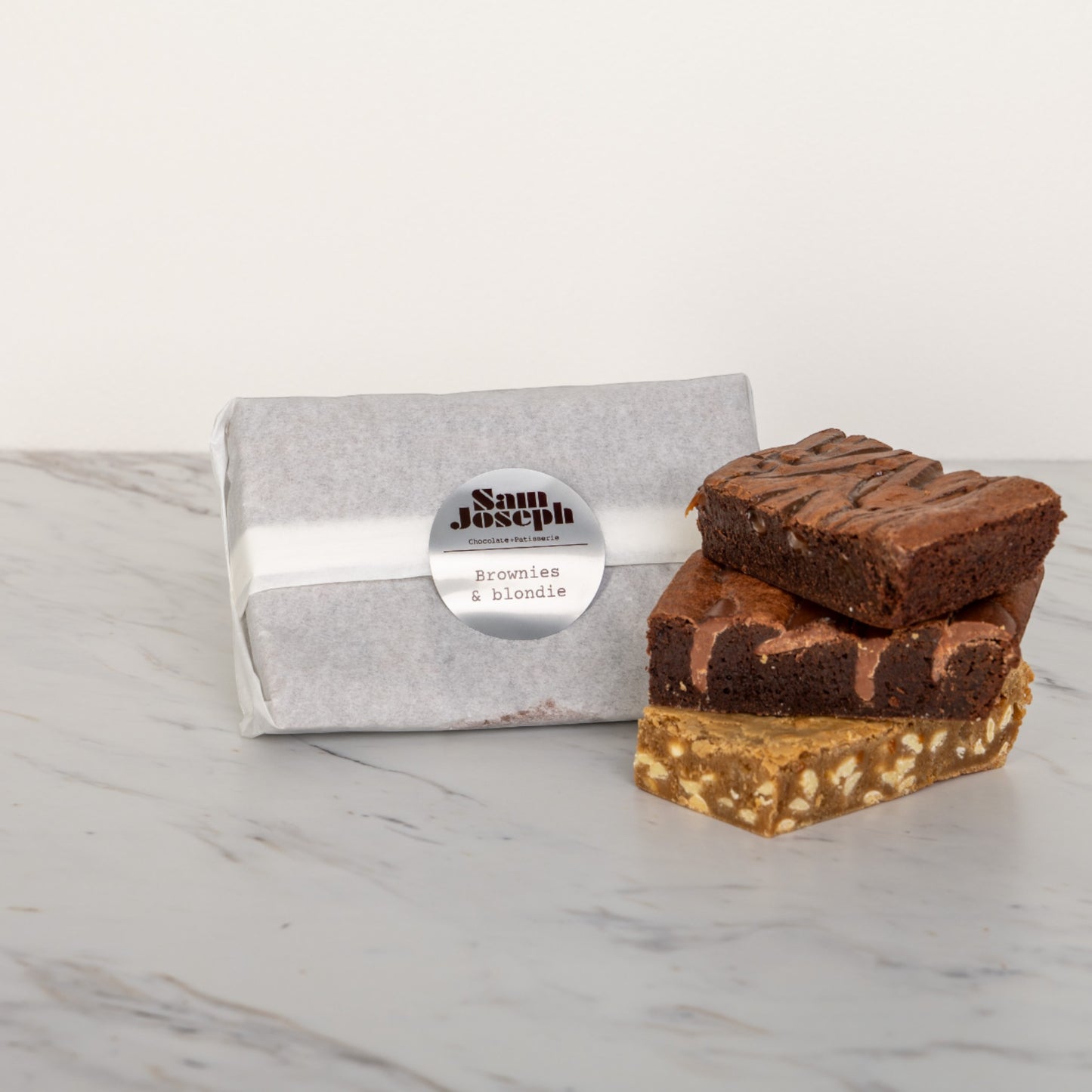 Mixed brownies & blondie | Sam Joseph Chocolates | Luxury Chocolates Online