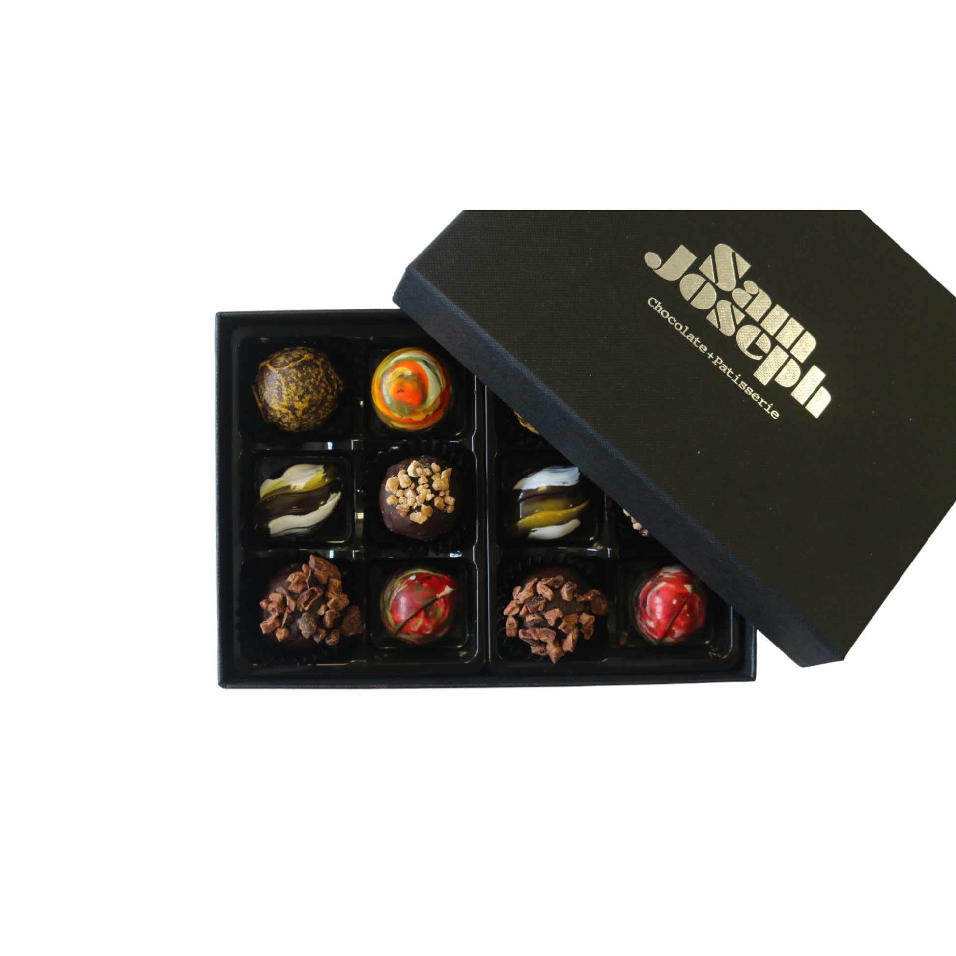 Dark chocolate truffle selection - Sam Joseph chocolates