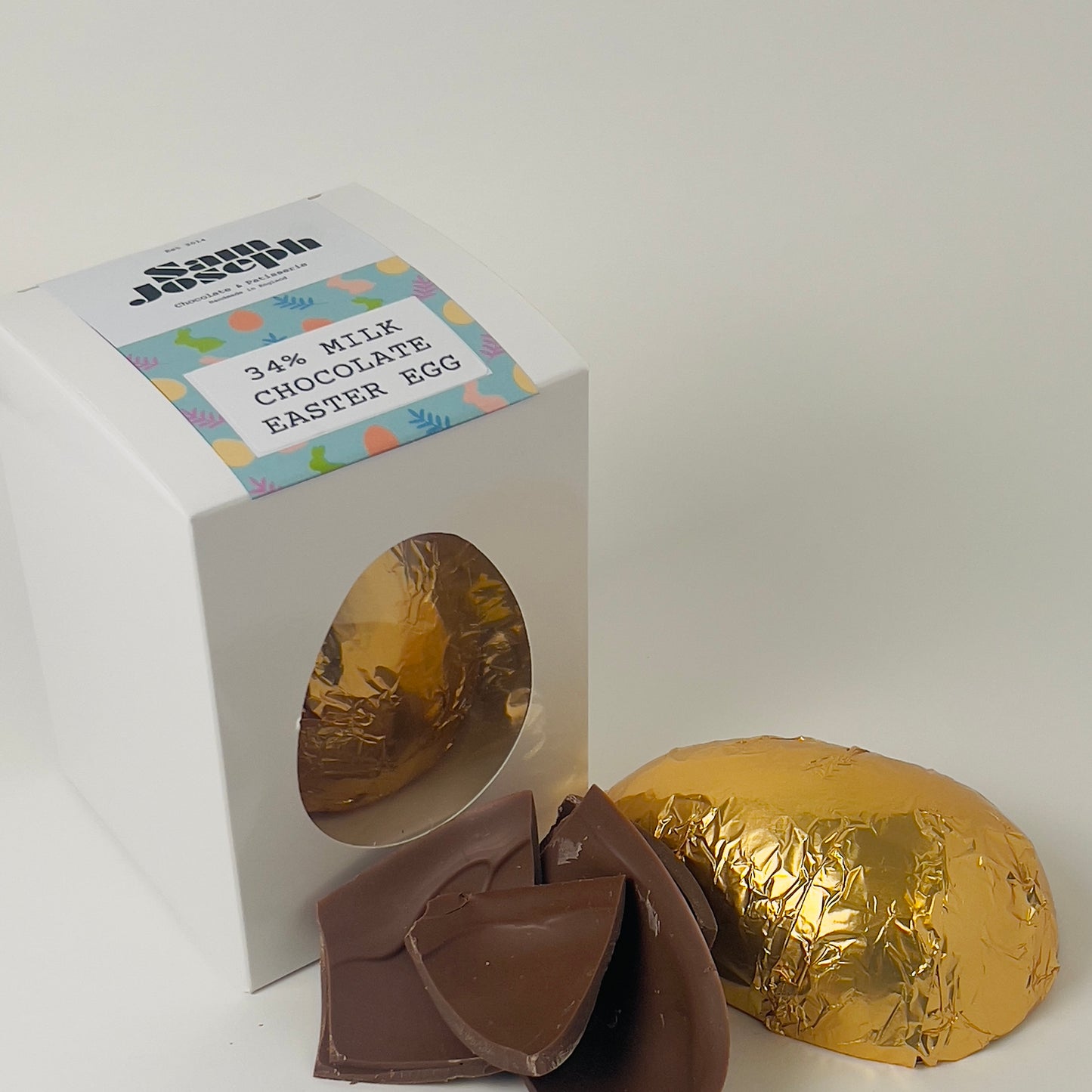 34% Milk chocolate easter egg