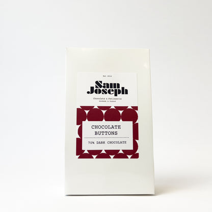 70% Dark chocolate buttons | Sam Joseph Chocolates | Luxury Chocolates Online  Sam Joseph Chocolates