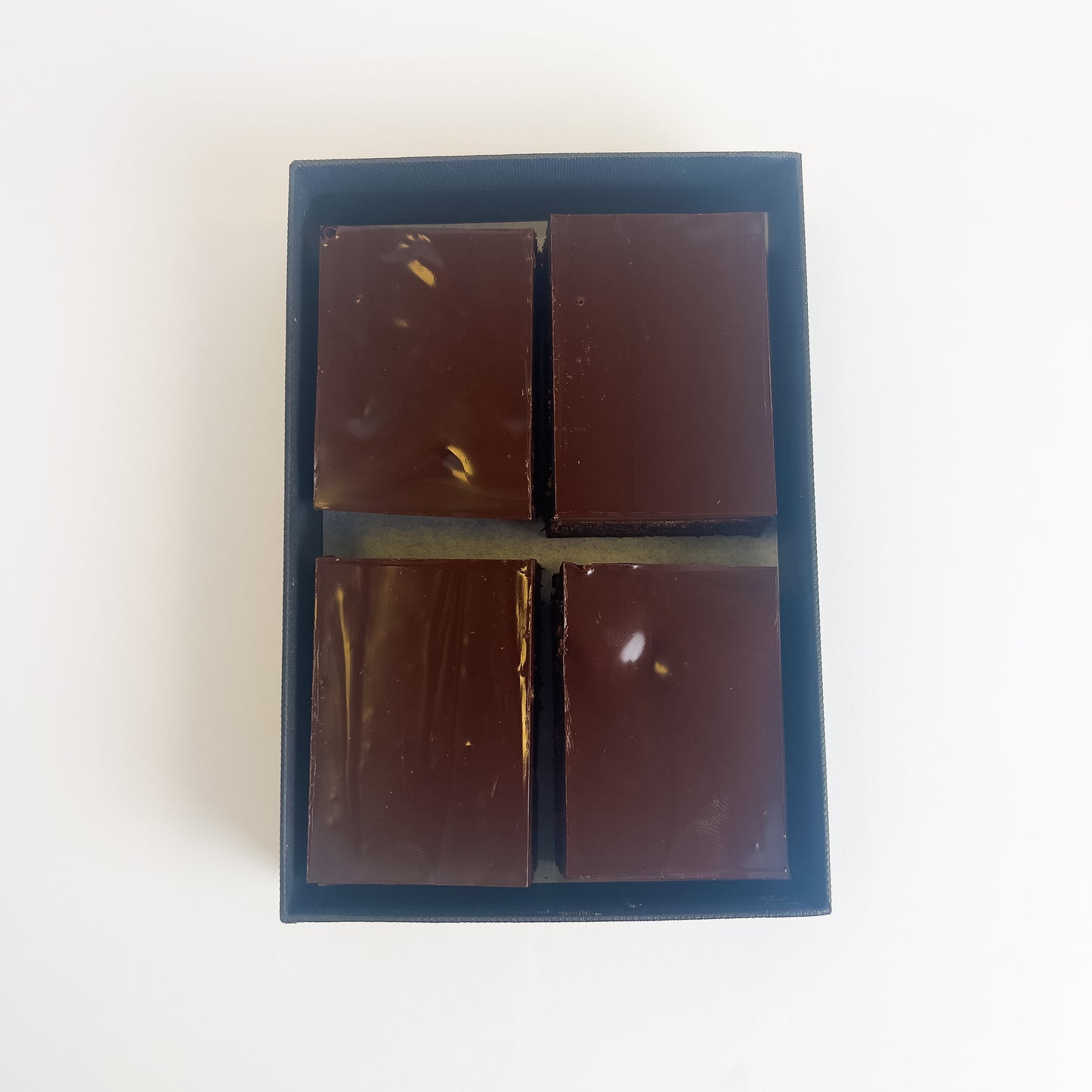 Double chocolate brownies