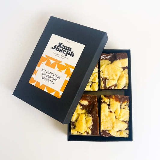 Millionaires shortbread brownie