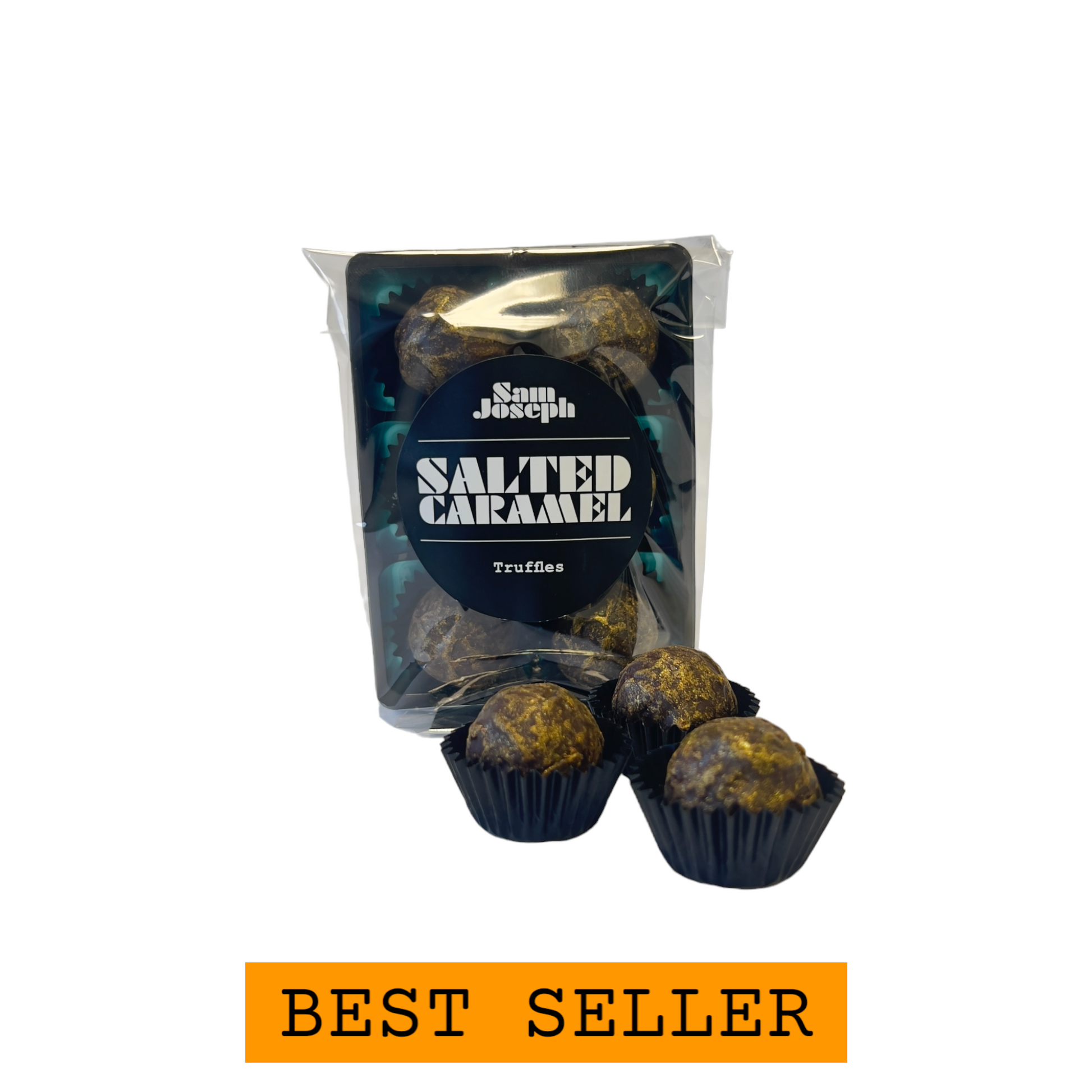 Salted caramel truffles - Sam Joseph chocolates