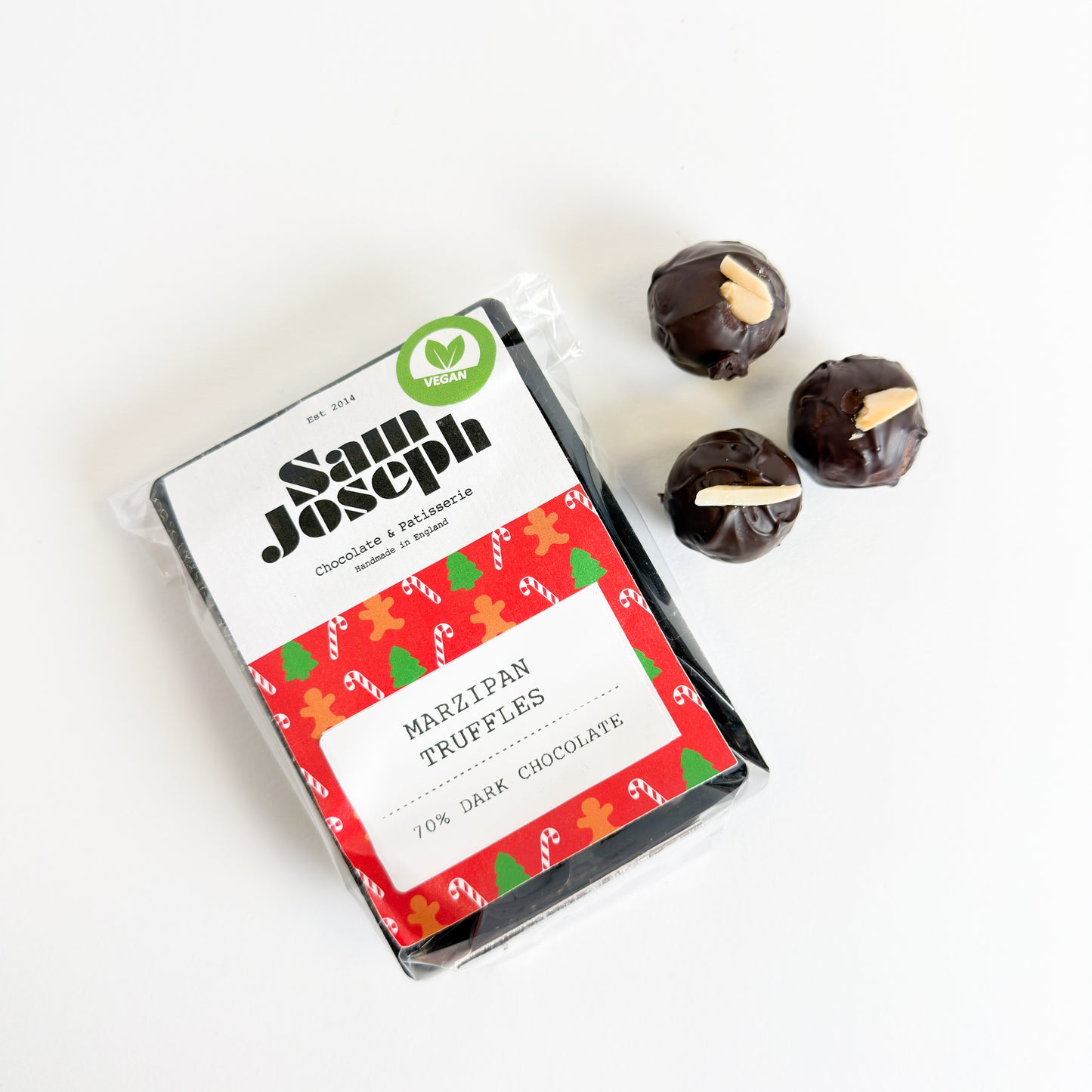 Marzipan truffles | Sam Joseph Chocolates | Luxury Chocolates Online  Sam Joseph Chocolates
