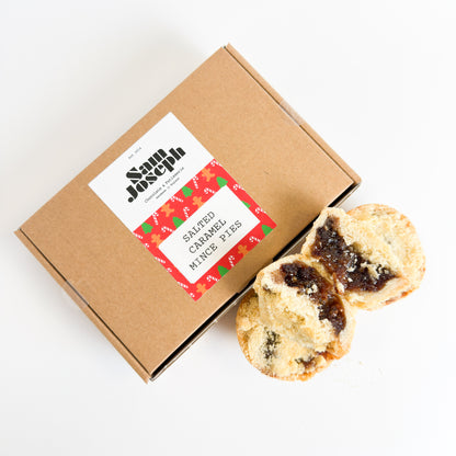 Salted caramel mince pies | Sam Joseph Chocolates | Luxury Chocolates Online  Sam Joseph Chocolates