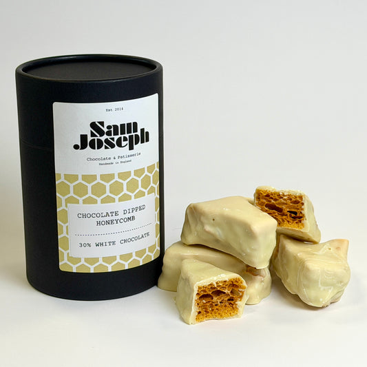 White chocolate honeycomb