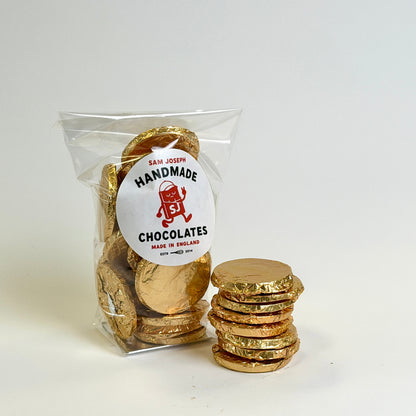 Milk chocolate coins
