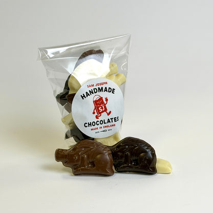 Mixed chocolate boars