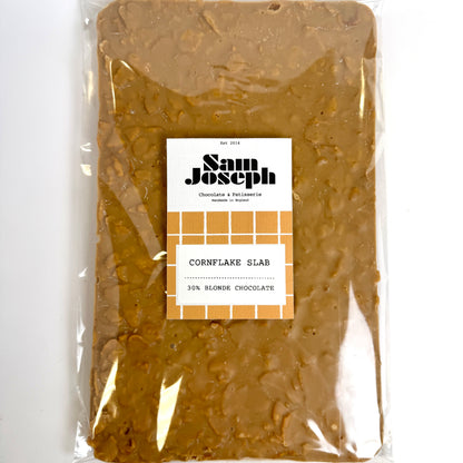 Cornflake & blonde chocolate slab