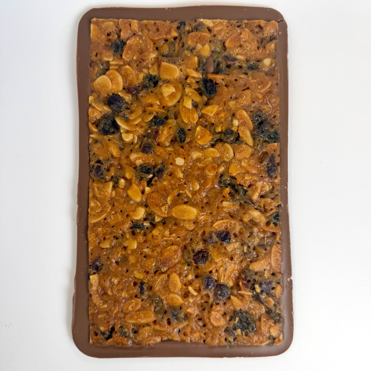 Florentine & milk chocolate slab