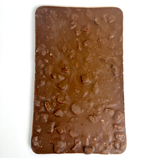 Cookies & milk chocolate slab