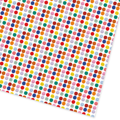 Smiley Face gift wrap